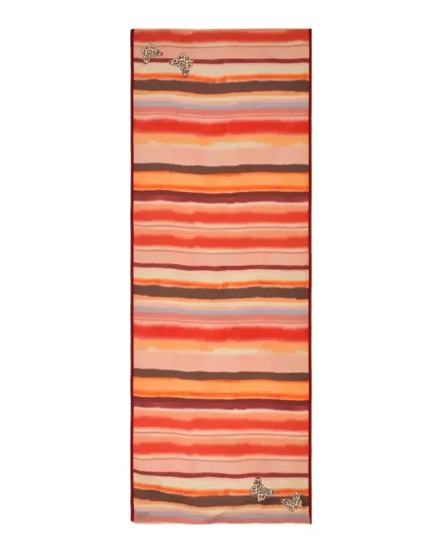 Janavi India Sunet Mirage Wool-Silk Scarf