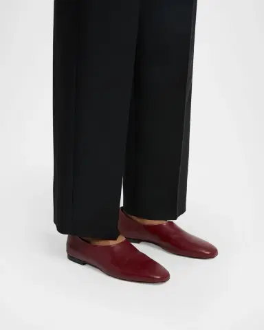 Jil Sander Prince Leather Ballerina Flats | Thumbnail 2