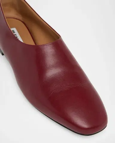 Jil Sander Prince Leather Ballerina Flats | Thumbnail 5