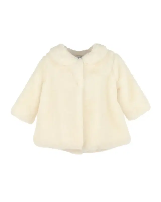 Luli & Me Girl 's Cozy Fuzzy Faux-Fur Coat, Size 6M-24M