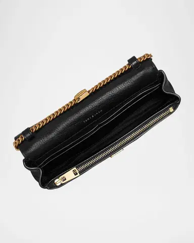 Tory Burch Charlie Quilted Leather Crossbody Bag | Thumbnail 4