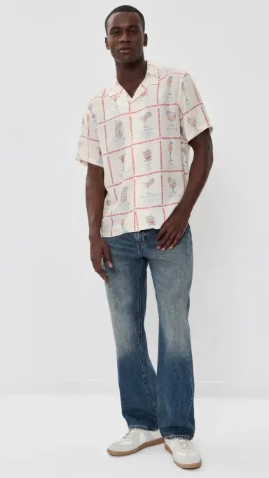 Marine Layer Luxio Resort Button Down Shirt | Thumbnail 5 Marine Layer Luxio Resort Button Down Shirt | Thumbnail 5