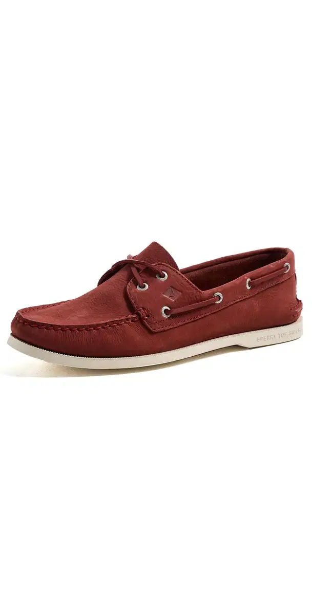 Sperry Authentic Original 2 Eye Nubuck Boat Shoes Other Red
