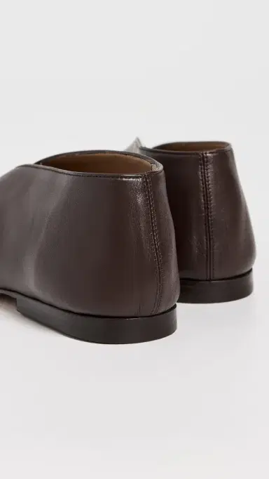 MANSUR GAVRIEL Square Soft V Flats Chocolate 36 | Thumbnail 4
