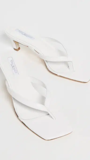 Tony Bianco Topaz Heeled Sandals White Nappa 5 | Thumbnail 5