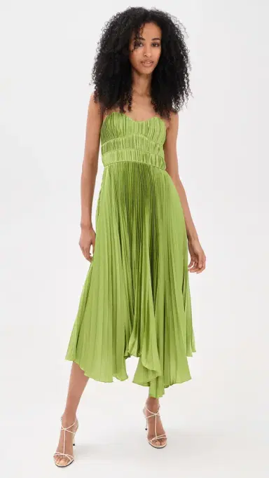 Amur Juliett Midi Dress Cove Fern 4 | Thumbnail 2 Amur Juliett Midi Dress Cove Fern 4 | Thumbnail 2
