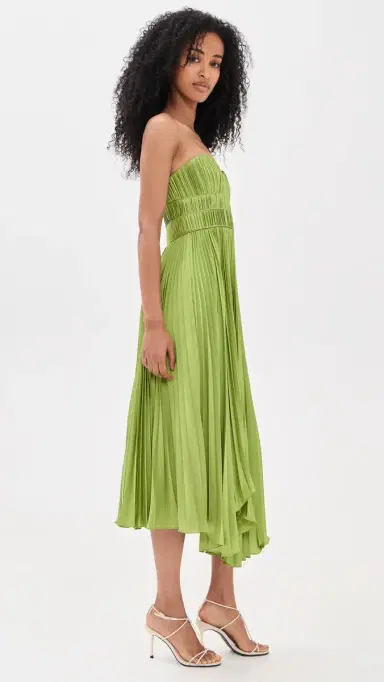 Amur Juliett Midi Dress Cove Fern 4 | Thumbnail 4 Amur Juliett Midi Dress Cove Fern 4 | Thumbnail 4