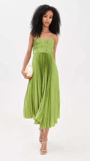 Amur Juliett Midi Dress Cove Fern 4 | Thumbnail 5 Amur Juliett Midi Dress Cove Fern 4 | Thumbnail 5