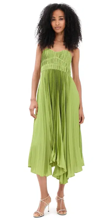 Amur Juliett Midi Dress Cove Fern 4 | Thumbnail 1 Amur Juliett Midi Dress Cove Fern 4 | Thumbnail 1
