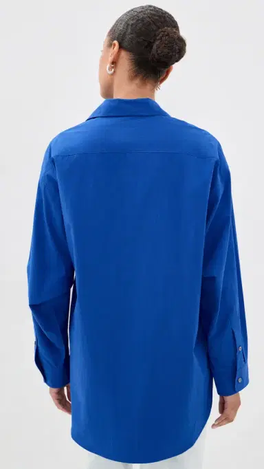 AGOLDE ona Shirt Cobalt | Thumbnail 3