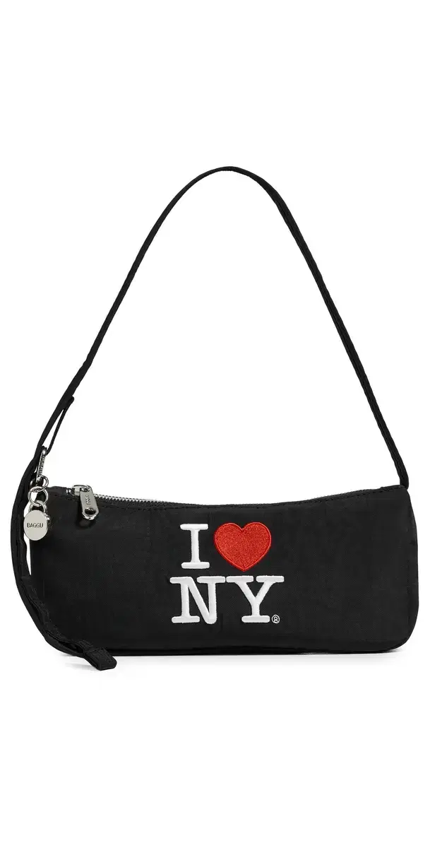 BAGGU Nylon Pochette I Love NY One Size