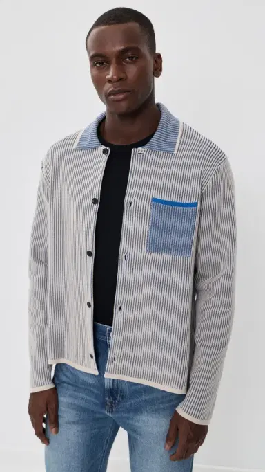 PS Paul Smith Knitted Shirt Light Beige M | Thumbnail 2