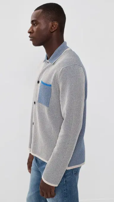 PS Paul Smith Knitted Shirt Light Beige M | Thumbnail 4