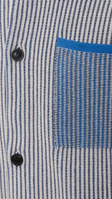 PS Paul Smith Knitted Shirt Light Beige M | Thumbnail 6