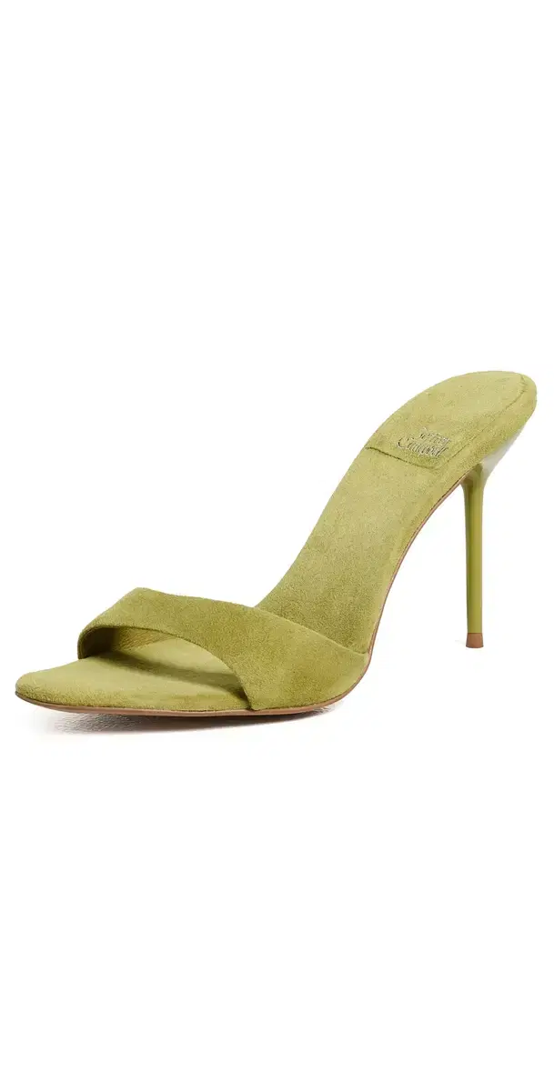 Jeffrey Campbell Ce-Soire Heels Chartreuse Suede