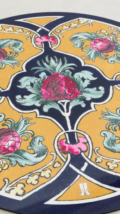 La DoubleJ Disk Placemats Set of 2 Ananas One Size | Thumbnail 4