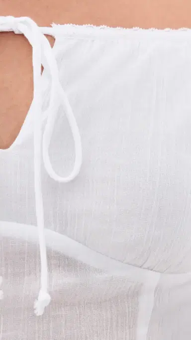 Guizio Anabella Top White S | Thumbnail 6