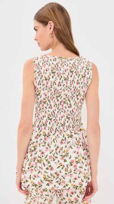 La Maregold The Celine Top Vintage Floral S | Thumbnail 3