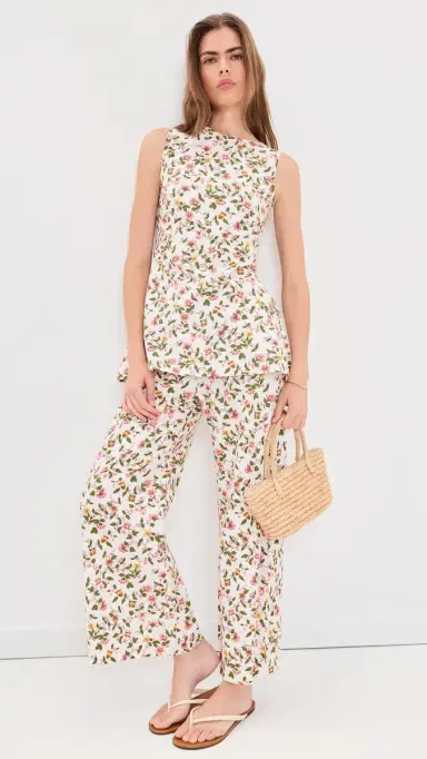 La Maregold The Celine Top Vintage Floral S | Thumbnail 5