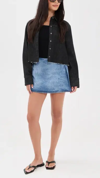 IRO Azura Denim Skirt | Thumbnail 5 IRO Azura Denim Skirt | Thumbnail 5