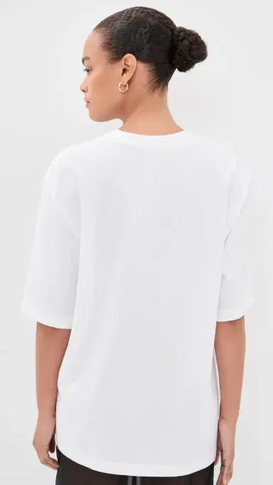 Adidas Essential Oversized Tee White | Thumbnail 3 Adidas Essential Oversized Tee White | Thumbnail 3