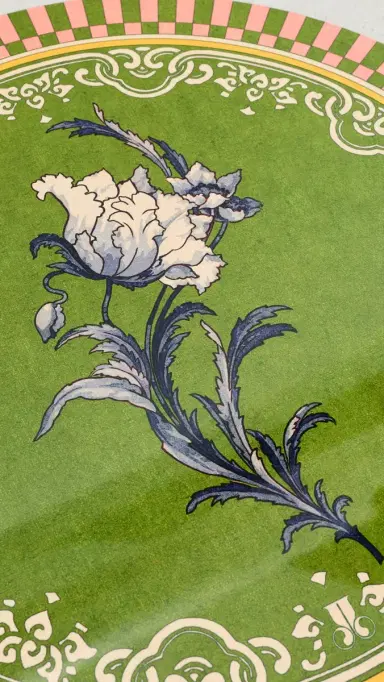 La DoubleJ Set of 2 Disk Placemats Nymph Bloom One Size | Thumbnail 4