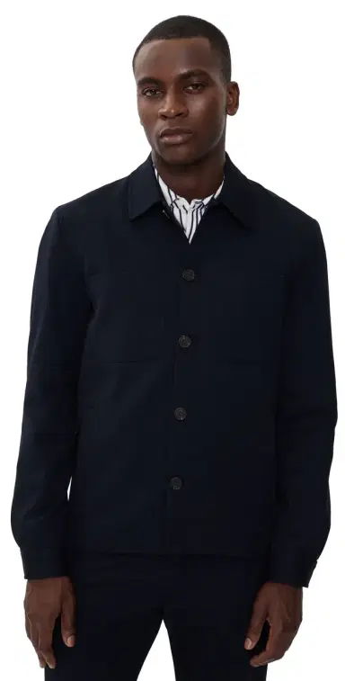 Les Deux Marseille Hybrid Jacket Navy M | Thumbnail 1