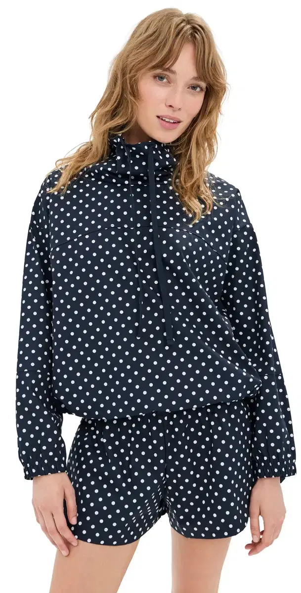 LE BOP Carson Anorak Navy/White