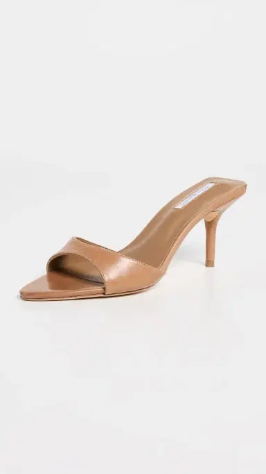 Tony Bianco Hallie Heeled Mules Tan Vintage | Thumbnail 2