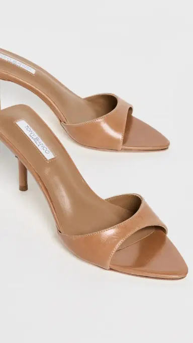 Tony Bianco Hallie Heeled Mules Tan Vintage | Thumbnail 5
