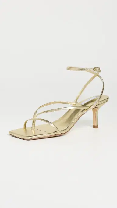 Tony Bianco Avi Heeled Sandals Gold Foil 7 | Thumbnail 2
