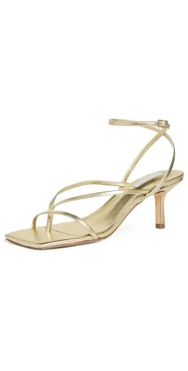 Tony Bianco Avi Heeled Sandals Gold Foil 7 | Thumbnail 1