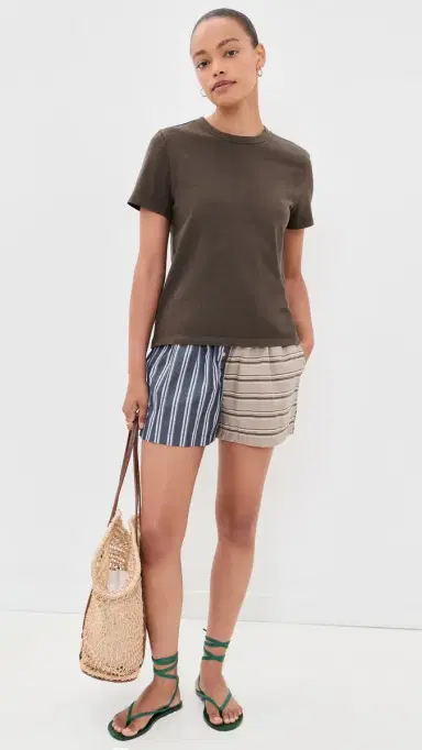 Madewell The Perfect Tee Dark Brown S | Thumbnail 5