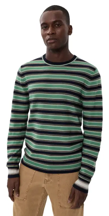 PS Paul Smith Wool Crew Neck Sweater Medium Green L | Thumbnail 1