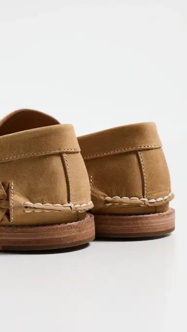 Sperry Gold Cup Woven Penny Loafers Tan | Thumbnail 3