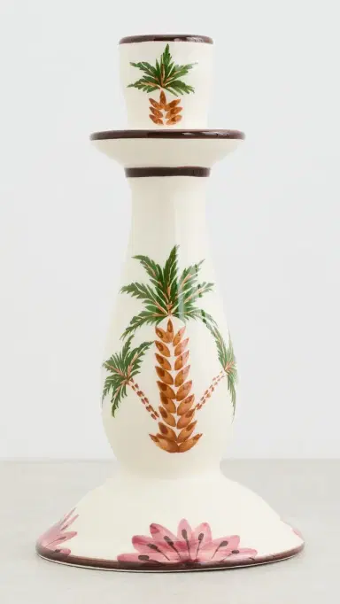 LES OTTOMANS Ceramic Candlestick Holder | Thumbnail 2