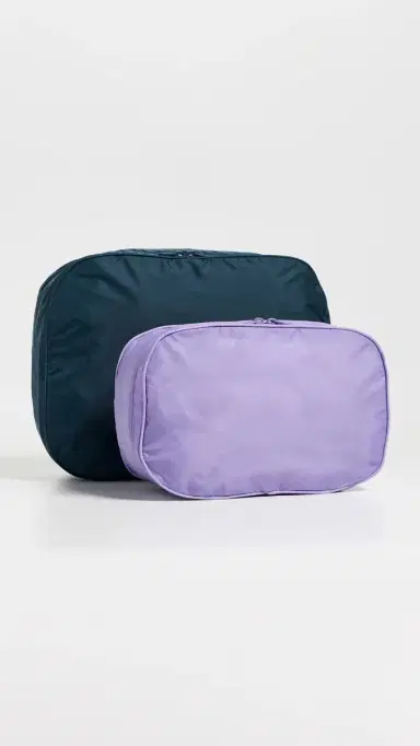 BAGGU Packing Cube Set Crocus Mix | Thumbnail 2 BAGGU Packing Cube Set Crocus Mix | Thumbnail 2