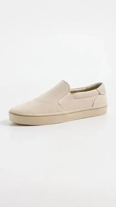 Vince Salinas Slip On Sneakers Natural 8 | Thumbnail 2 Vince Salinas Slip On Sneakers Natural 8 | Thumbnail 2