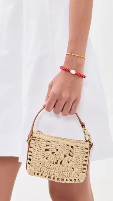 Madewell The Clip-Strap Pouch Natural | Thumbnail 3 Madewell The Clip-Strap Pouch Natural | Thumbnail 3