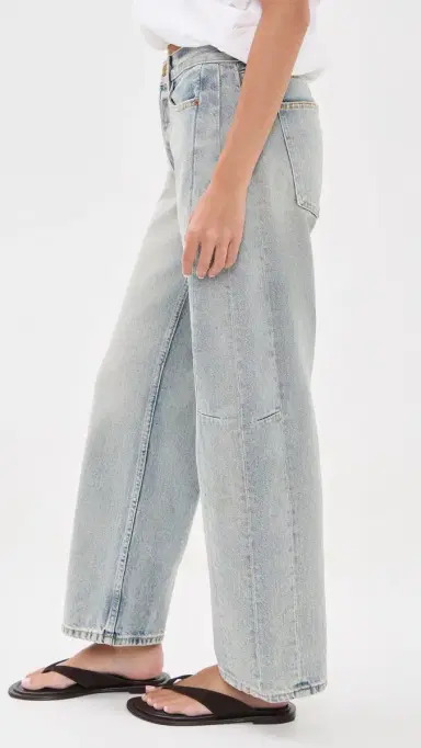 B SIDES Slim Lasso Barrel Jeans Ed Wash 25 | Thumbnail 4