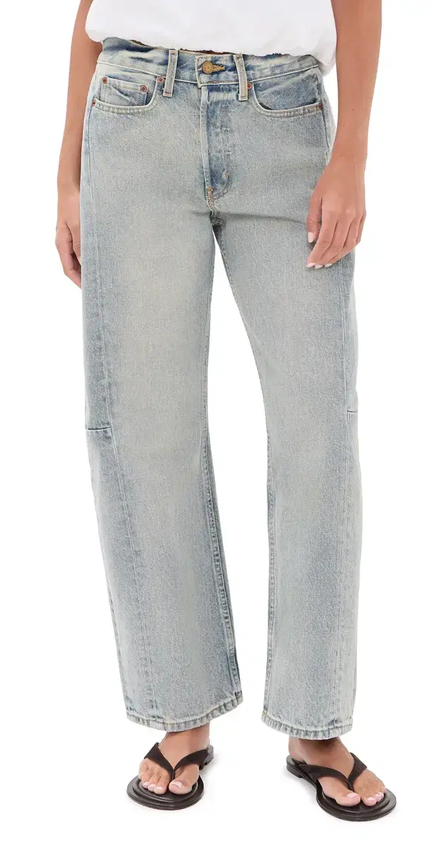 B Sides Slim Lasso Barrel Jeans Ed Wash