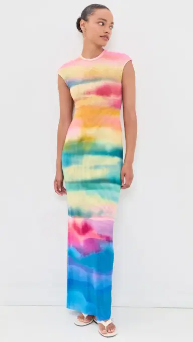 AFRM Mylo Dress ummer unset | Thumbnail 3