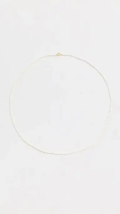 Ariel Gordon Jewelry Petite Pearl Beaded Necklace Pearl/14k Gold One Size | Thumbnail 2
