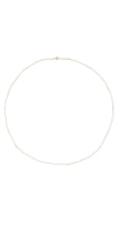 Ariel Gordon Jewelry Petite Pearl Beaded Necklace Pearl/14k Gold One Size | Thumbnail 1
