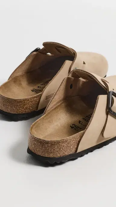 Birkenstock Boston Wire Buckle Sandals Sandcastle 43 | Thumbnail 3