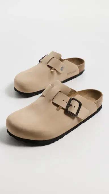 Birkenstock Boston Wire Buckle Sandals Sandcastle 43 | Thumbnail 4