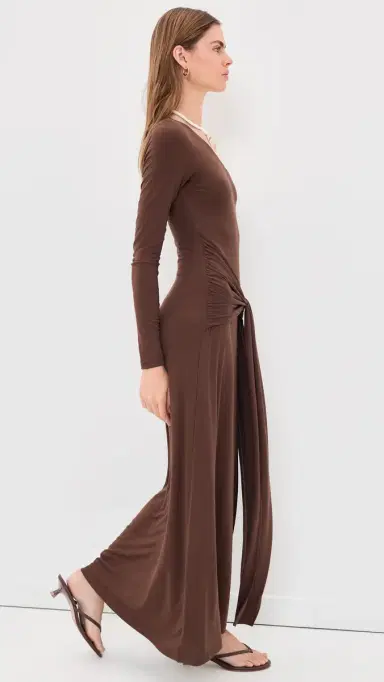 Seven Wonders Bianca Maxi Dress Espresso | Thumbnail 4