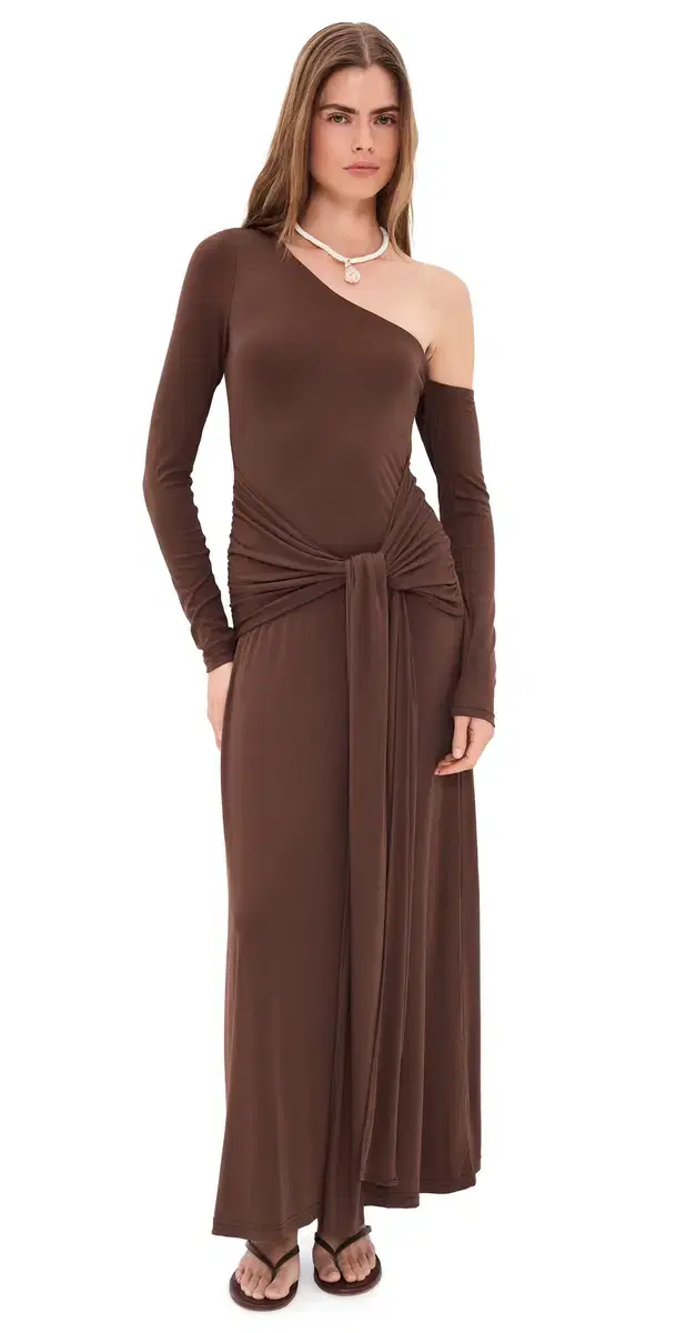 Seven Wonders Bianca axi Dress Espresso