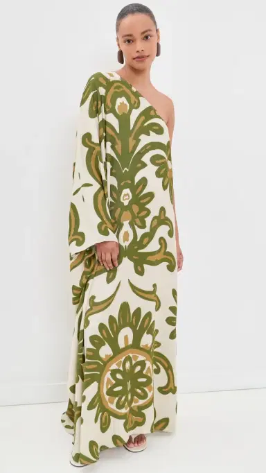 DIARRABLU Satu Dress Elia Olive | Thumbnail 2