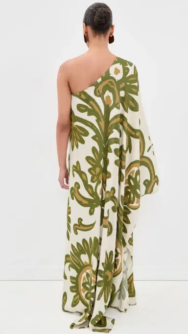 DIARRABLU Satu Dress Elia Olive | Thumbnail 3